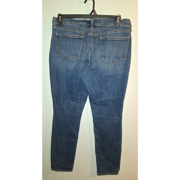 Old Navy Sweetheart Medium Denim Taper Jeans Sz 12 - Picture 2 of 2